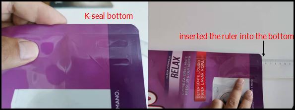 how to measure the K-seal bottom