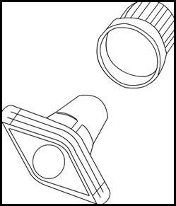 spout with cap normal shape