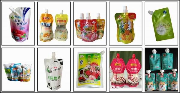 application spout pouch pack filling and capping machine