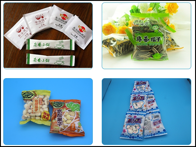 sachet style of snacks pouch packing machine