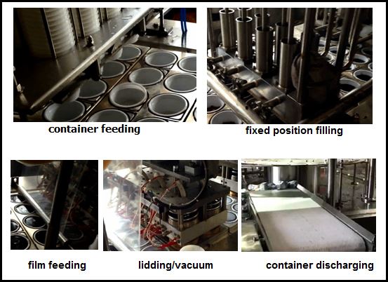 fully automatic tray sealing machine process