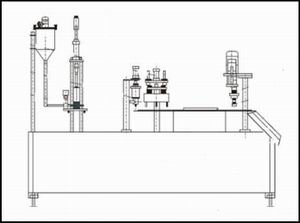 semi auto spout pouch packing machine