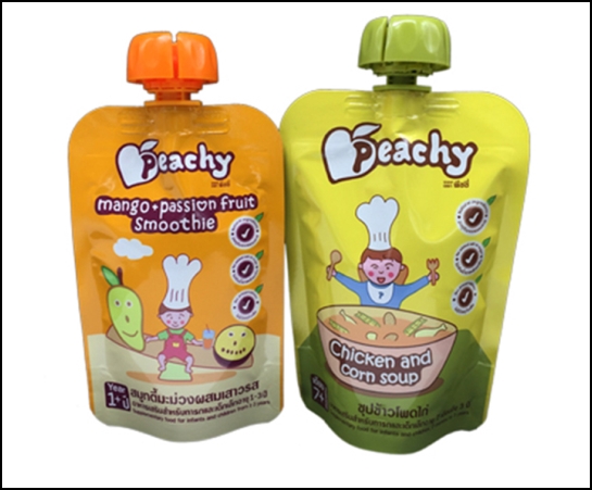 baby food pouch packaging